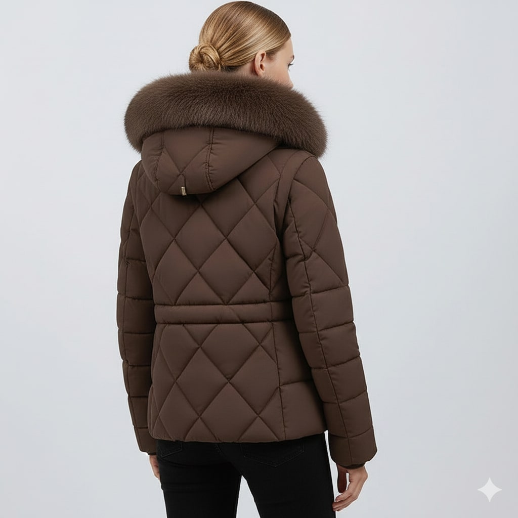 Isla Women's Puffer Jacket – Insulated Thermal Quilted Winter Jacket