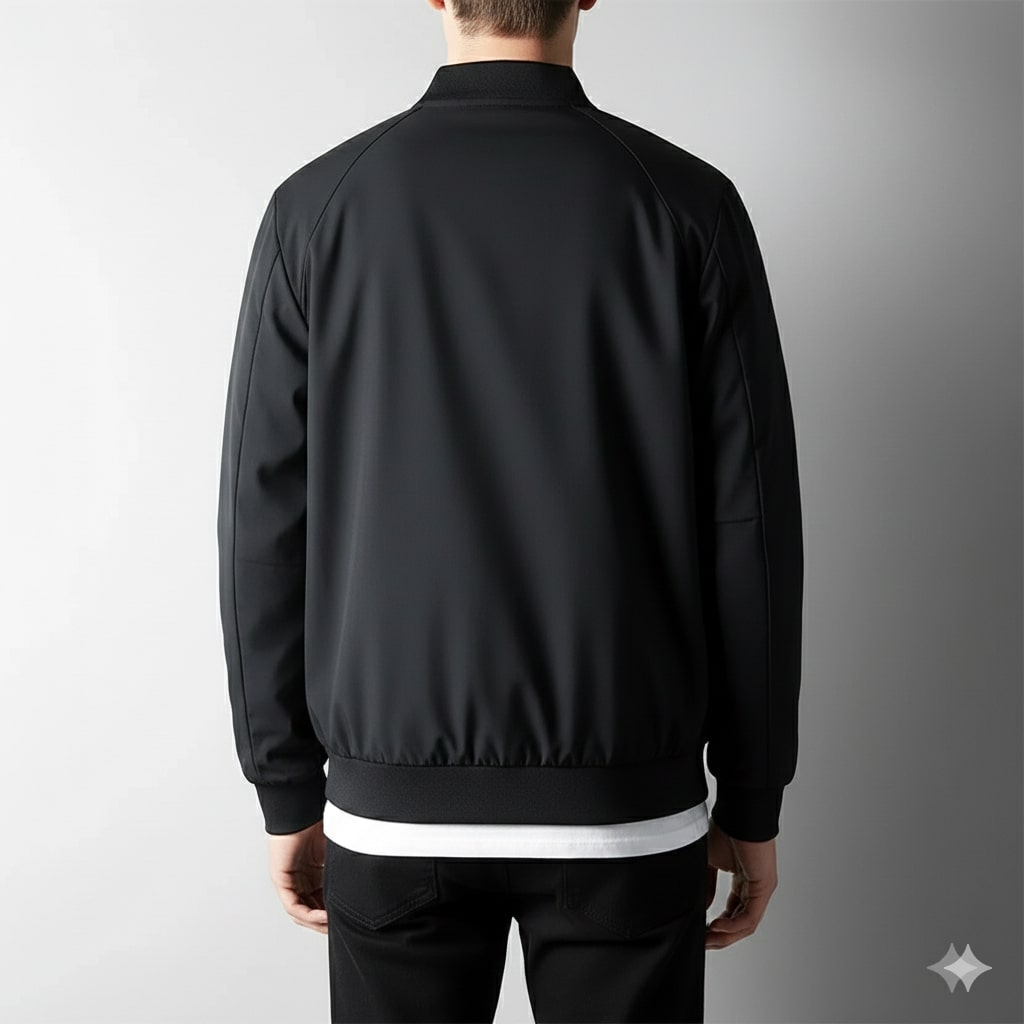 Arda Men’s Bomber Jacket – Wind-Resistant Softshell Lightweight Jacket