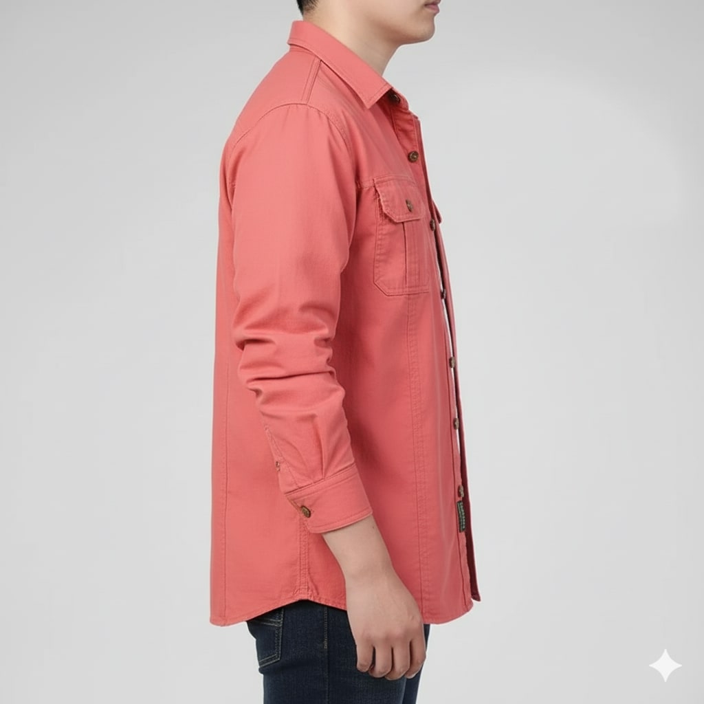 Boris Men’s Long Sleeve Shirt – Durable Cotton Shirt for Everyday Adventures