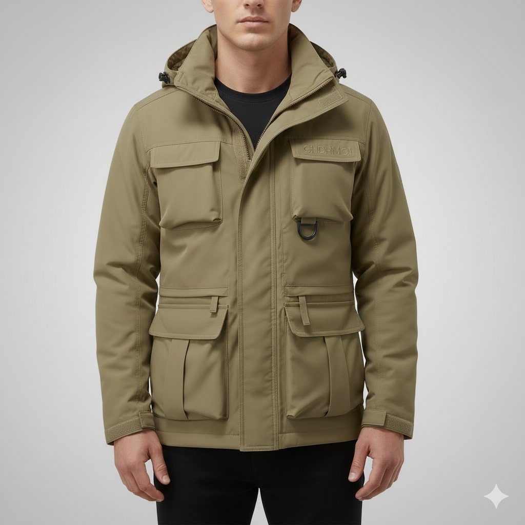 Joris Men’s Jacket – Military Style Winter Jacket with Rugged Structured Fit