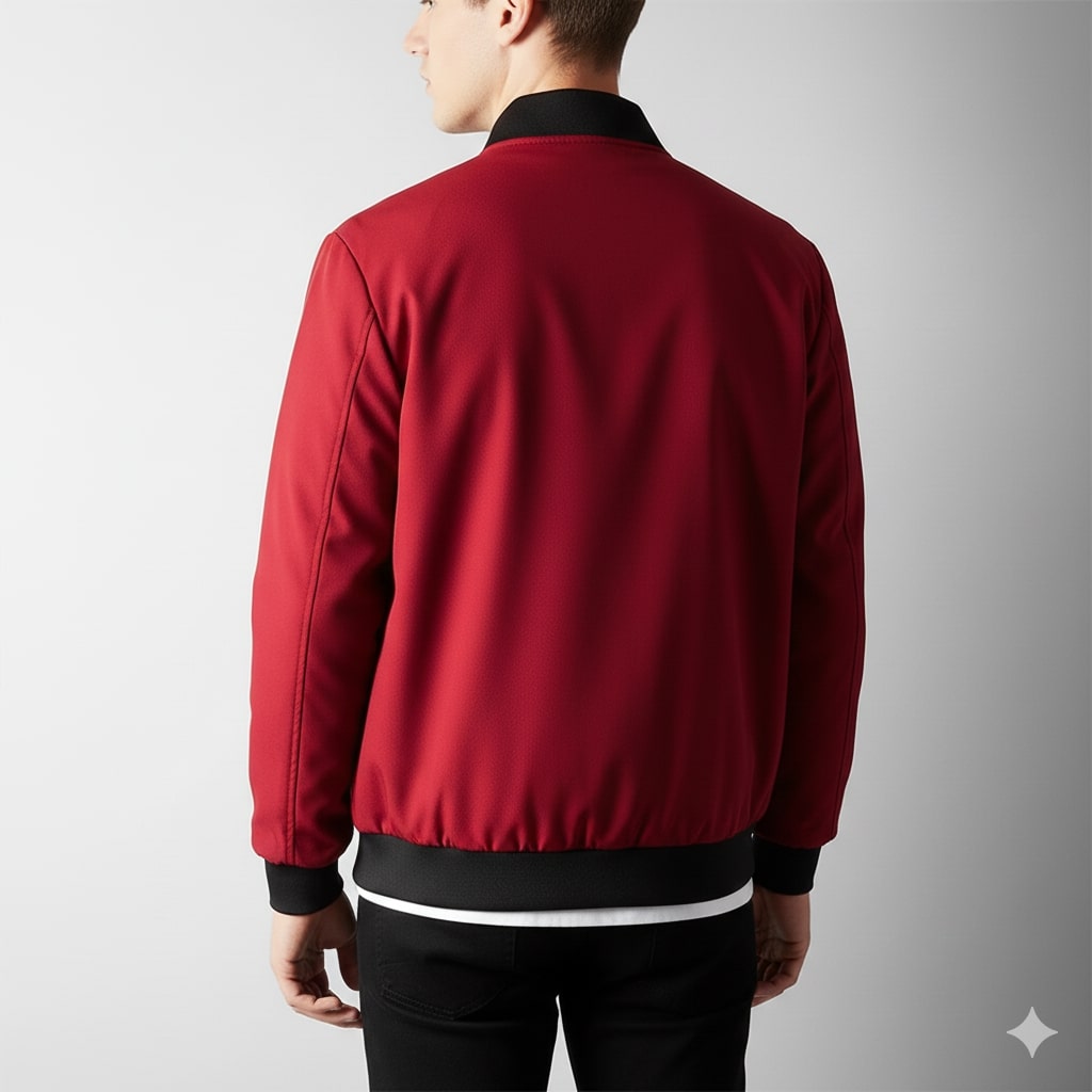 Arda Men’s Bomber Jacket – Wind-Resistant Softshell Lightweight Jacket