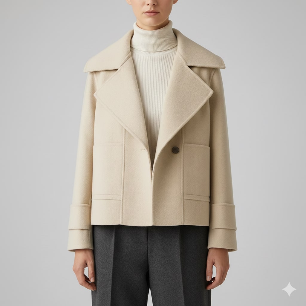 Milena Crop Wool Jacket