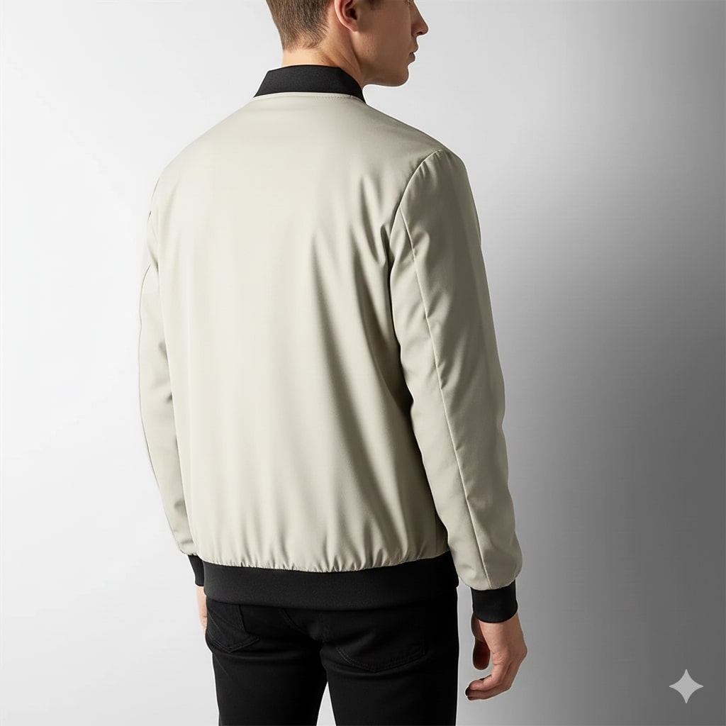 Arda Men’s Bomber Jacket – Wind-Resistant Softshell Lightweight Jacket