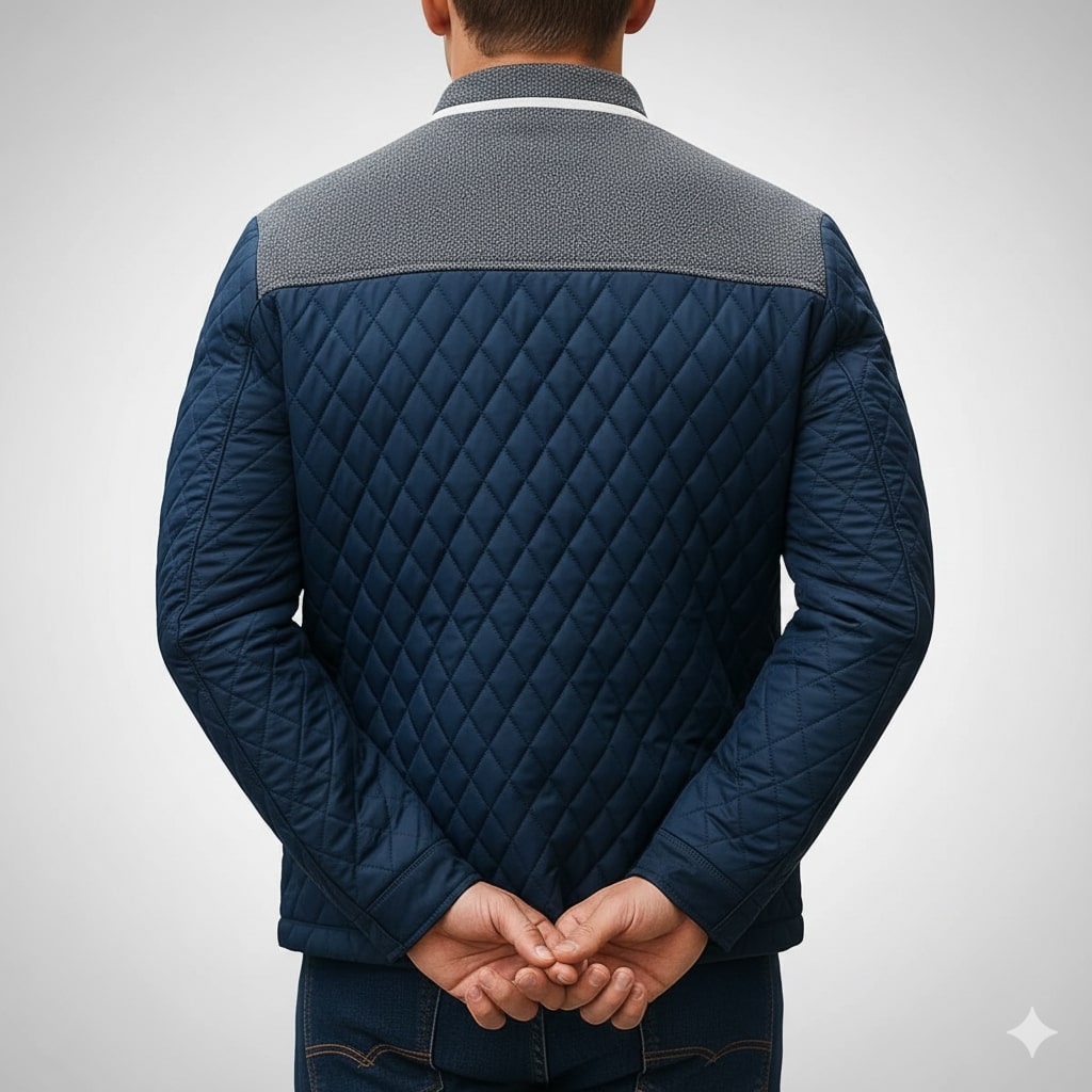 Gabriel Men’s Puffer Jacket – Lightweight Quilted Zip-Up Jacket