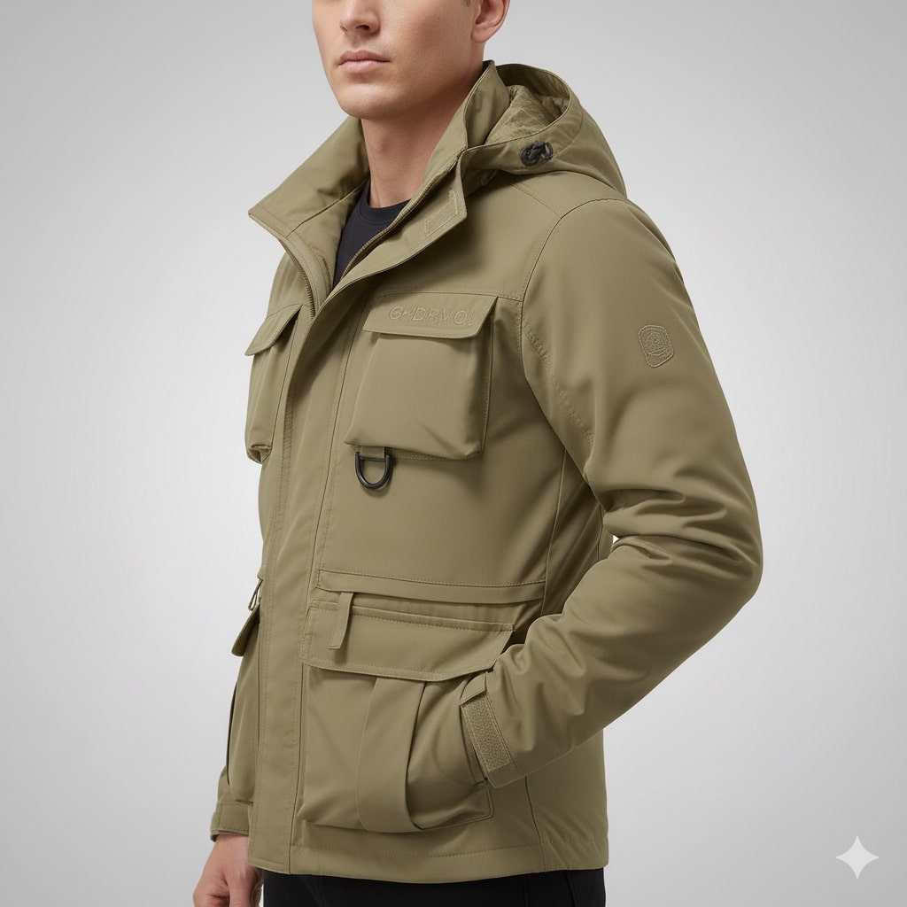 Joris Men’s Jacket – Military Style Winter Jacket with Rugged Structured Fit