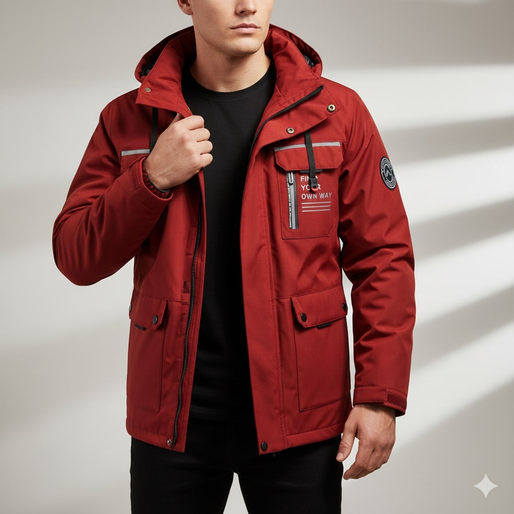 Mads Men’s Winter Jacket – Weather-Resistant High-Density Explorer Coat