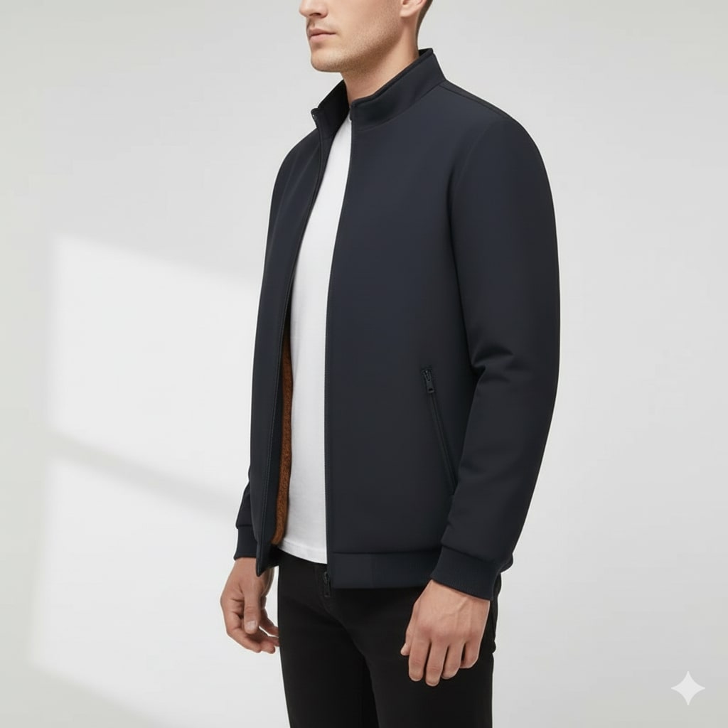 Cédric Men’s Waterproof Winter Jacket – Thermal Fleece Lining with Wind-Resistant Shell