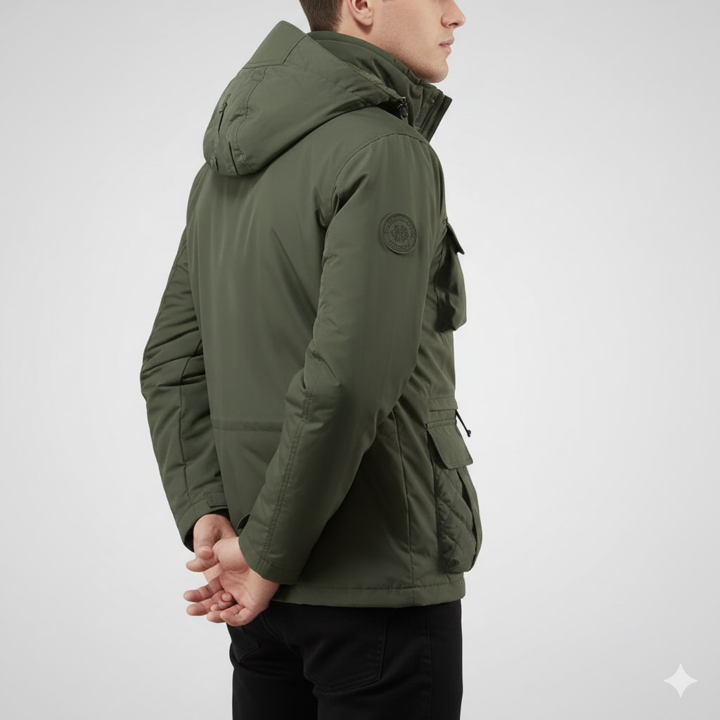 Joris Men’s Jacket – Military Style Winter Jacket with Rugged Structured Fit