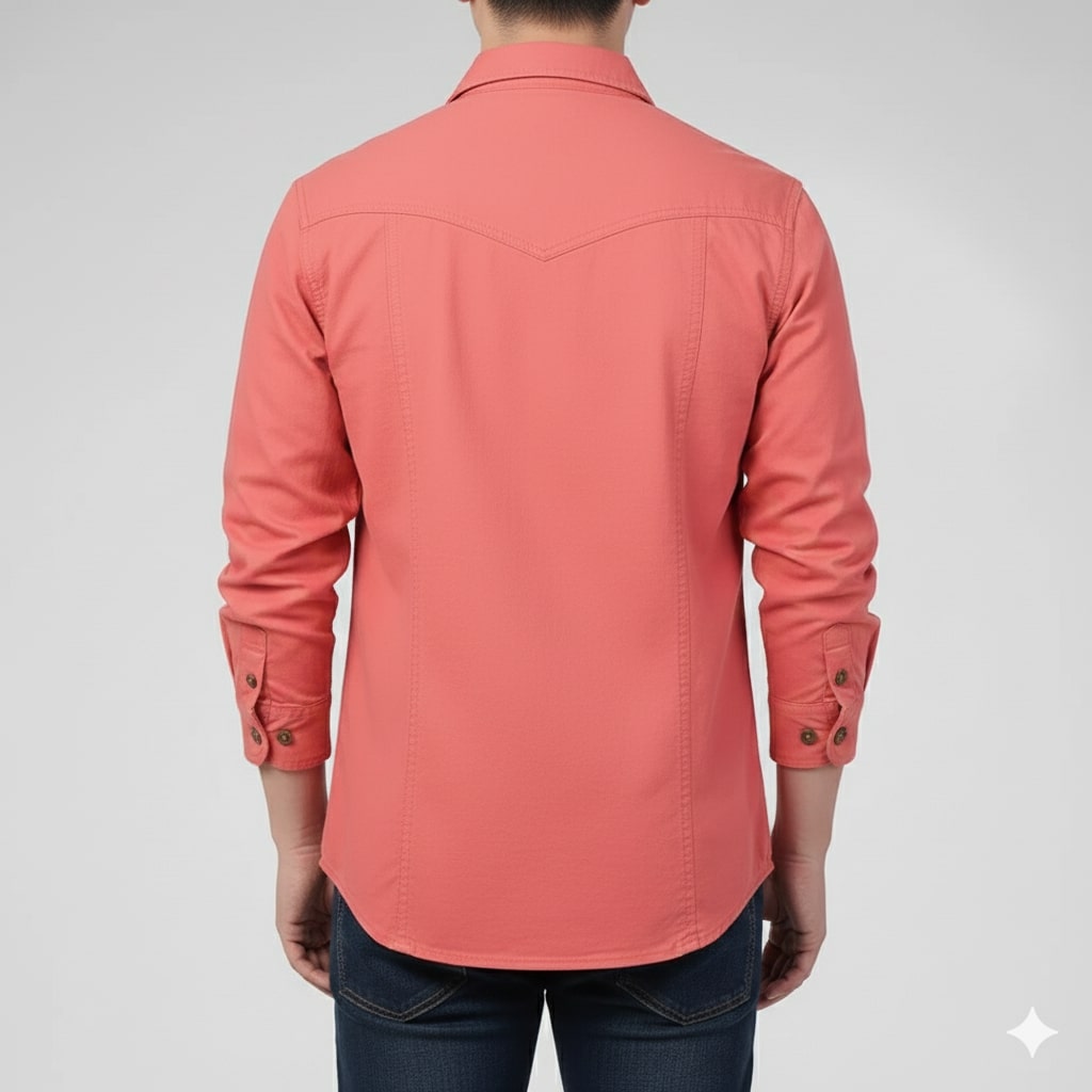 Boris Men’s Long Sleeve Shirt – Durable Cotton Shirt for Everyday Adventures