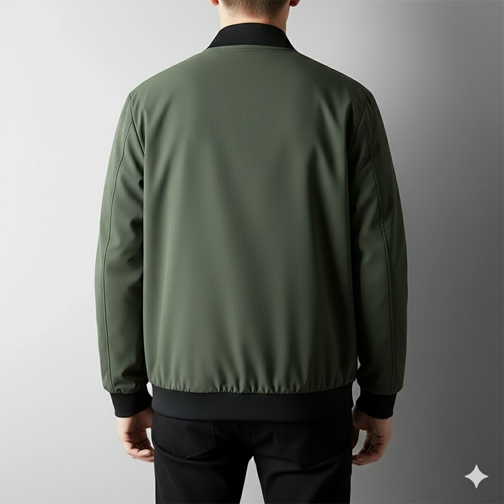 Arda Men’s Bomber Jacket – Wind-Resistant Softshell Lightweight Jacket