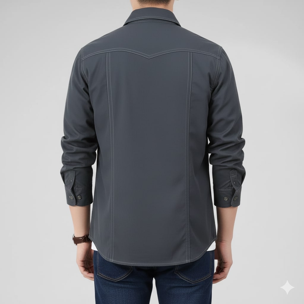 Boris Men’s Long Sleeve Shirt – Durable Cotton Shirt for Everyday Adventures