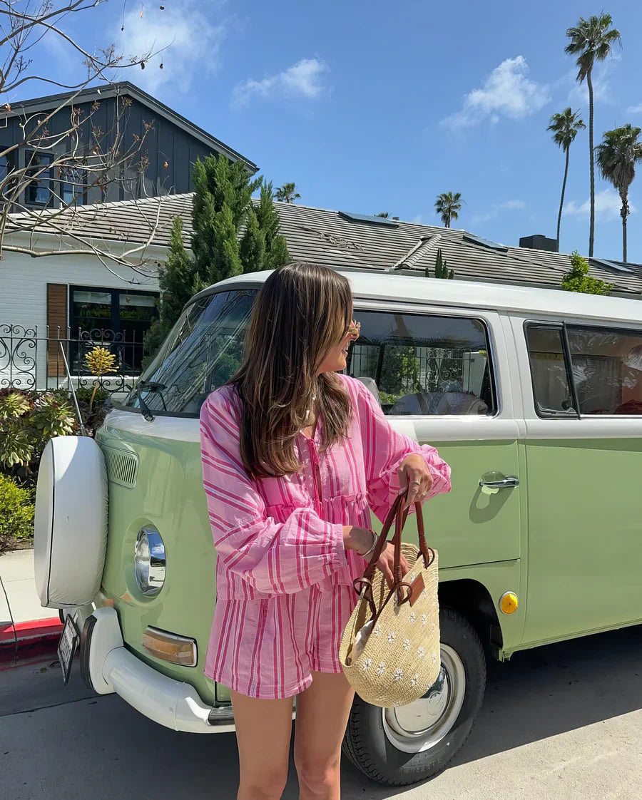 Tess | Elegant Summer Striped Set