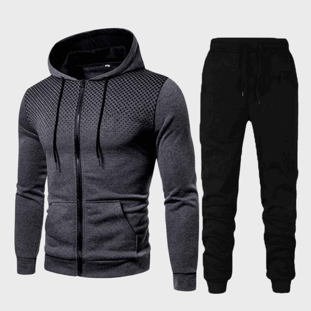 Paul | Casual Two-Piece Set with Zip-Up Hoodie