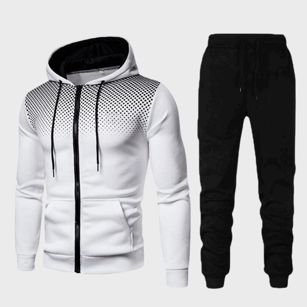 Paul | Casual Two-Piece Set with Zip-Up Hoodie