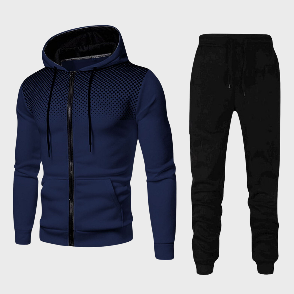 Paul | Casual Two-Piece Set with Zip-Up Hoodie