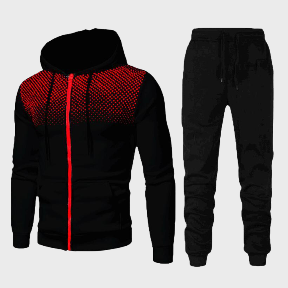 Paul | Casual Two-Piece Set with Zip-Up Hoodie