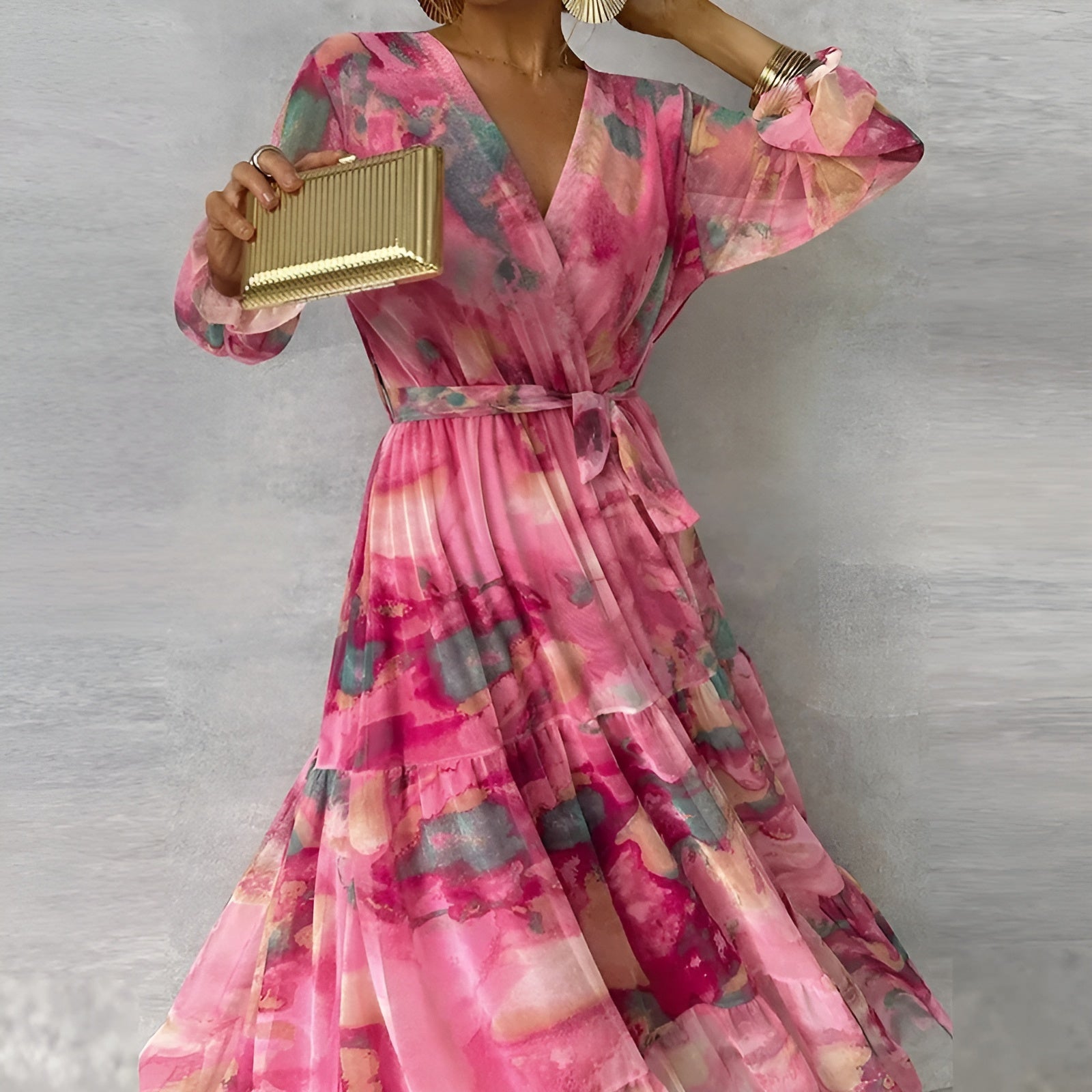 Ece | Elegant Pleated Summer Dress