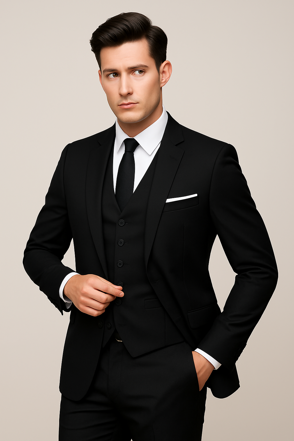 Mateo | Men’s Classic Spring Three-Piece Suit