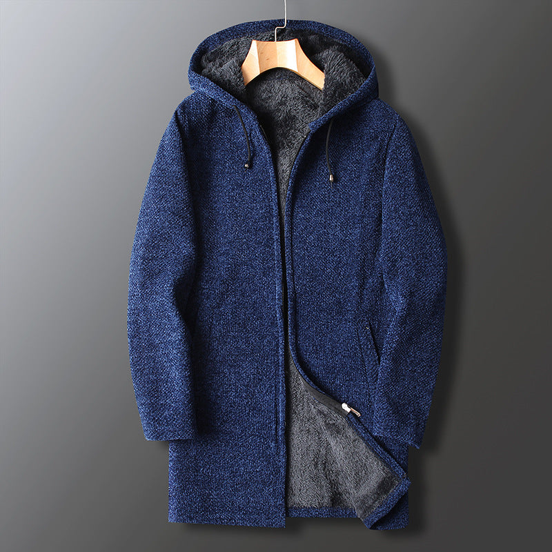 Cédric | Men's Long Hooded Winter Coat
