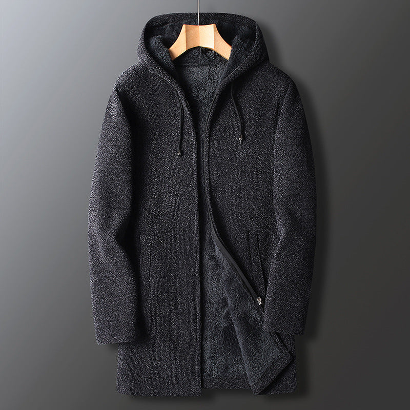 Cédric | Men's Long Hooded Winter Coat