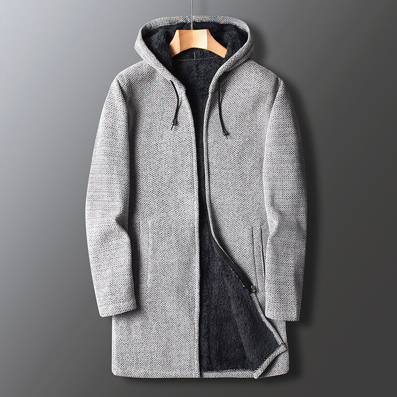 Cédric | Men's Long Hooded Winter Coat