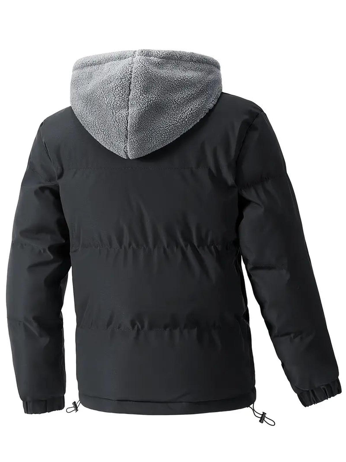 Youssef | Men’s Hooded Zip Front Winter Jacket
