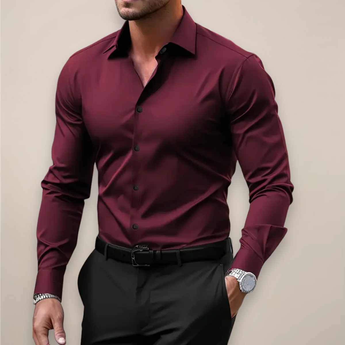 Damien | Men’s Stylish Spring Slim Fit Shirt