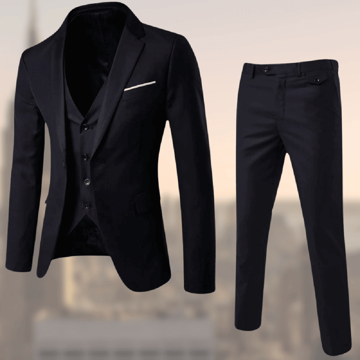 Liam | Men’s Three Piece Slim Fit Suit Set