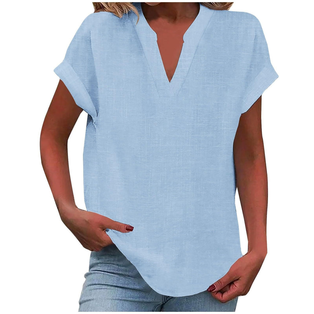 Martin | Relaxed V-Neck Blouse