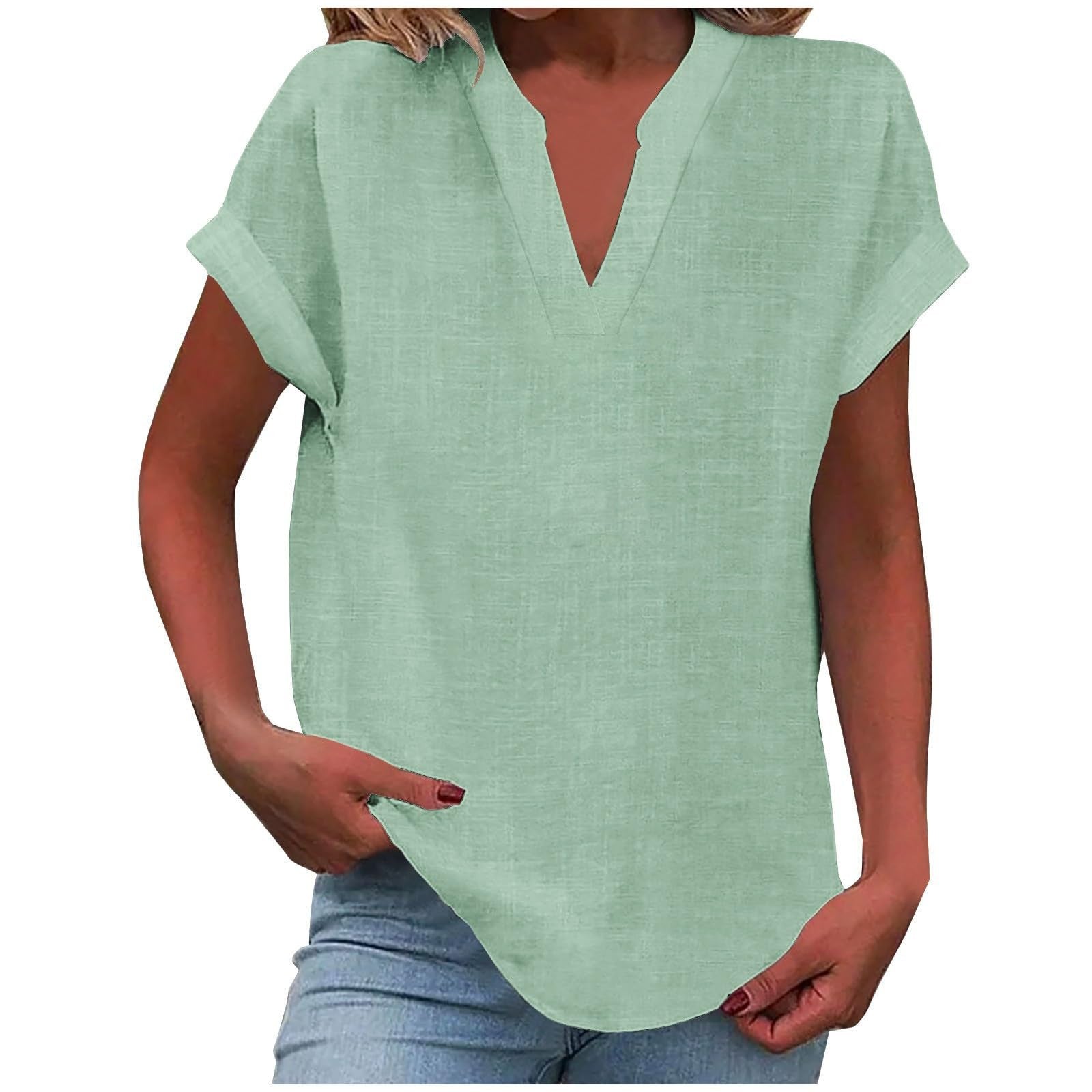 Martin | Relaxed V-Neck Blouse