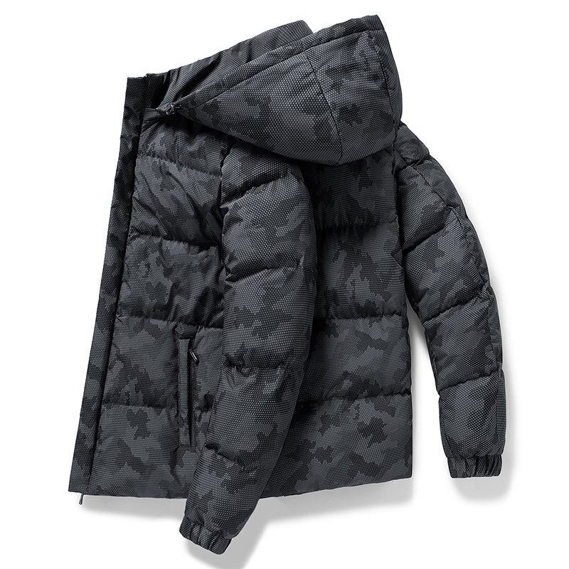 Youssef | Men’s Mountain Print Ski Jacket