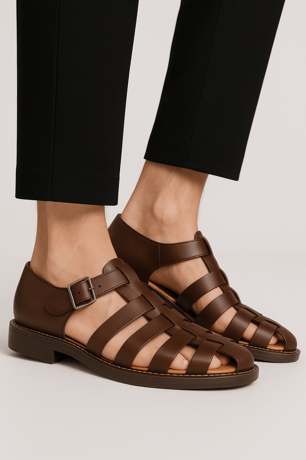 Tobias | Men’s Fisherman Style Buckle Strap Sandals