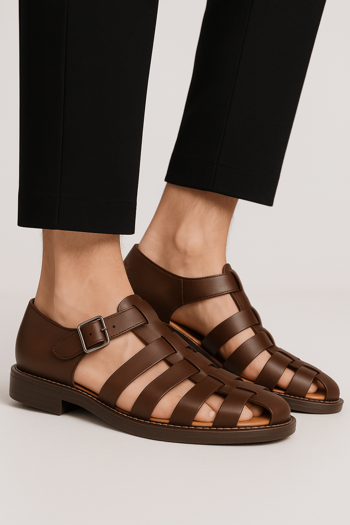 Tobias | Men’s Fisherman Style Buckle Strap Sandals