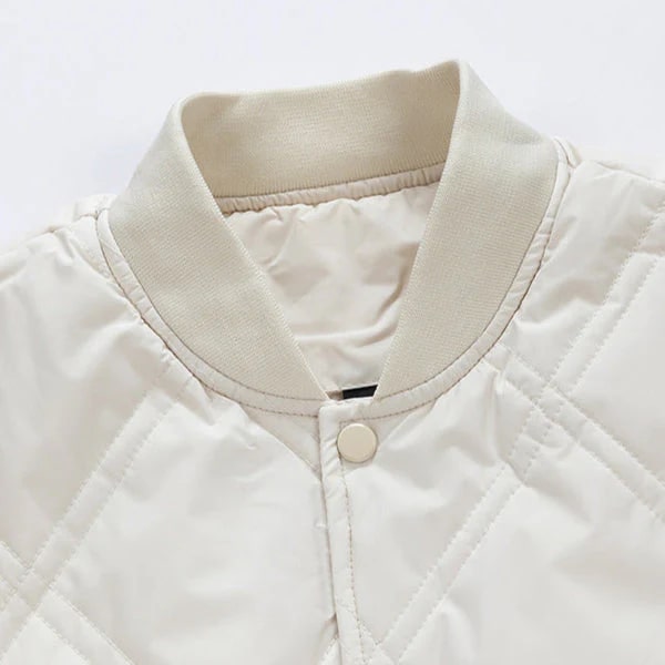 Nolan Men’s Bomber Jacket – Quilted Fleece-Lined Lightweight Winter Jacket