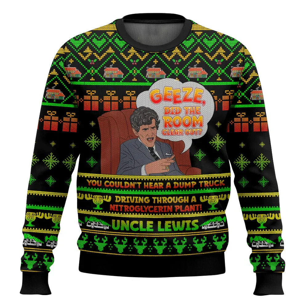 Arthur | Men’s Funny Ski Theme Christmas Sweater