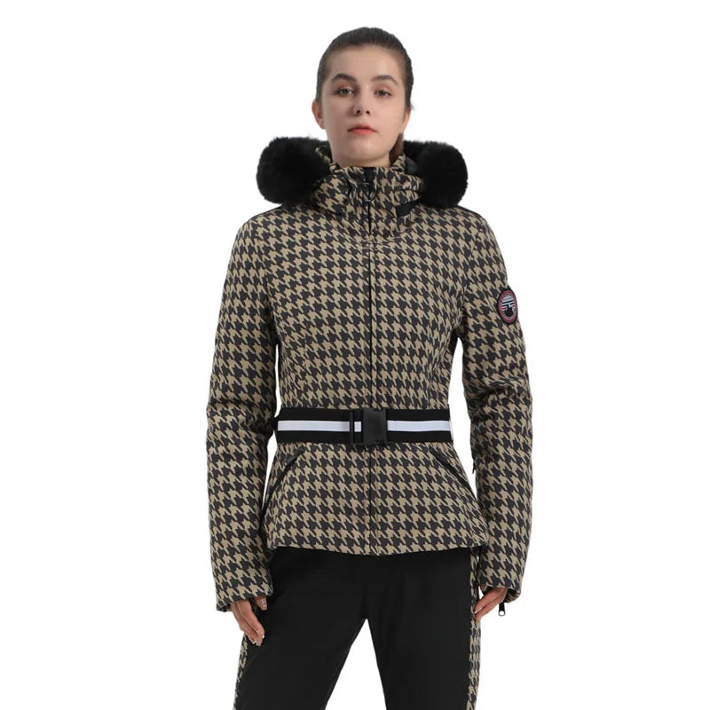 Rania | Women’s Patterned Winter Ski Jacket