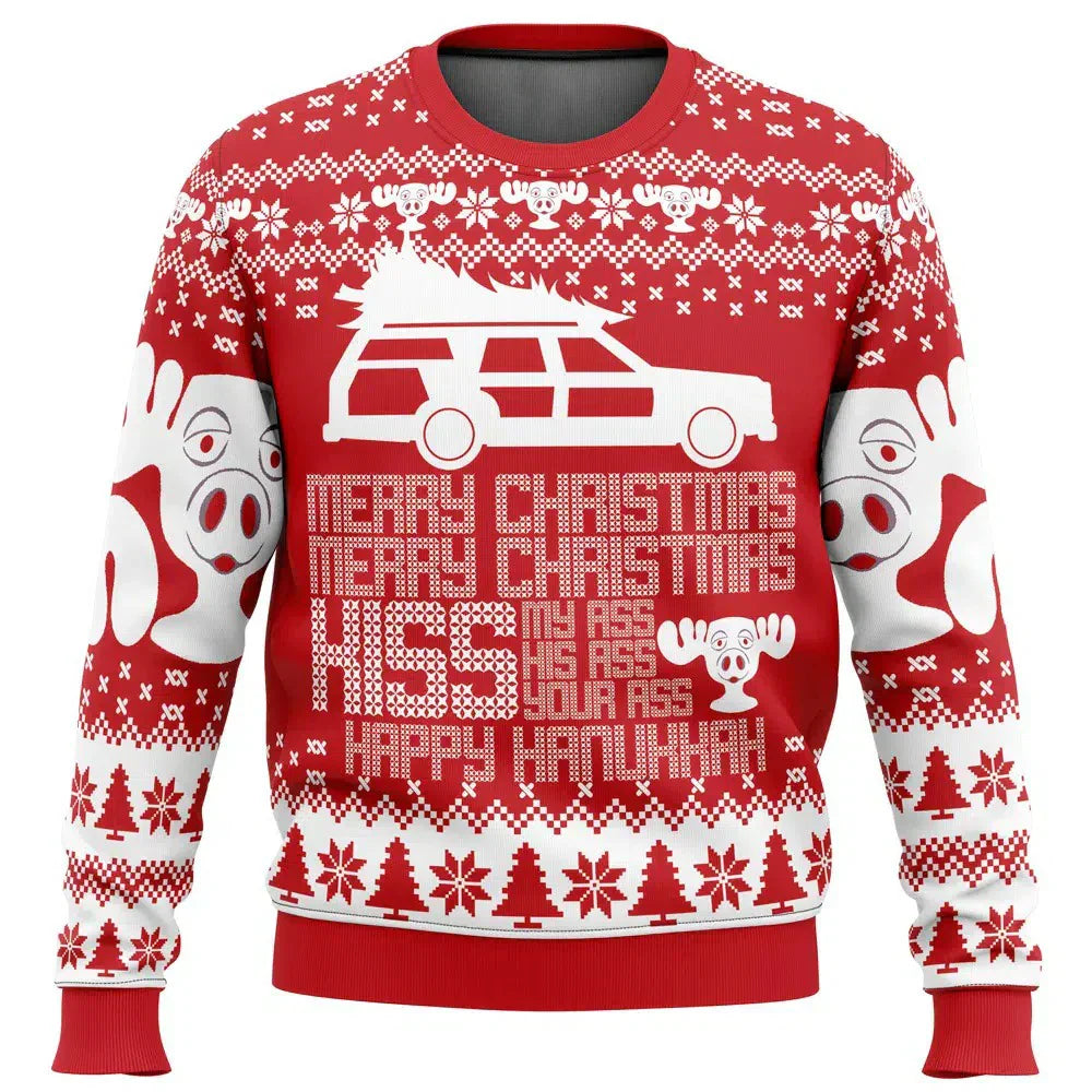 Arthur | Men’s Funny Ski Theme Christmas Sweater