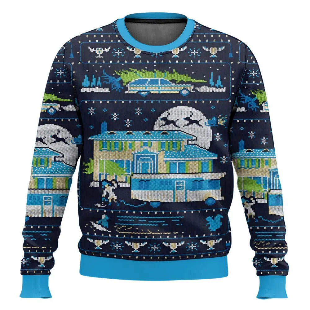 Arthur | Men’s Funny Ski Theme Christmas Sweater