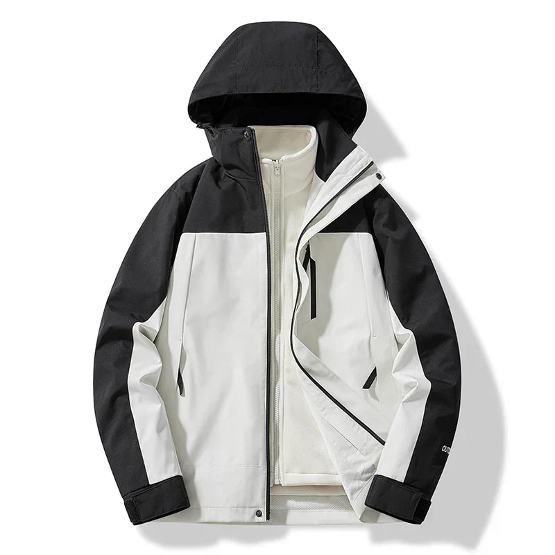 Guillaume | Men’s Functional Zip Front Hooded Jacket