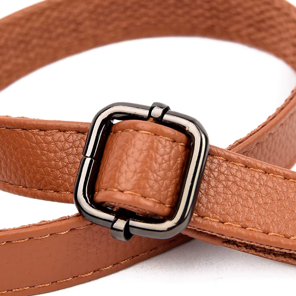 Lisette Women’s Leather Handbag – Soft Suede Finish with Structured Interior