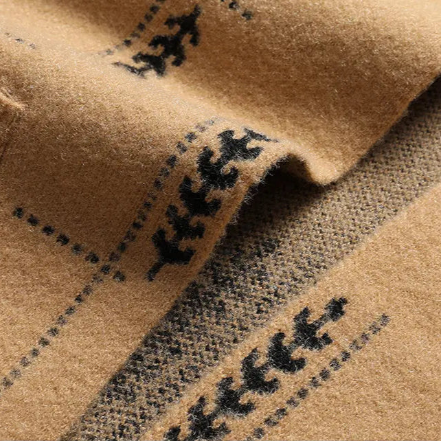 Cyril Men’s Knit Cardigan – Open-Front Design with Relaxed Fit