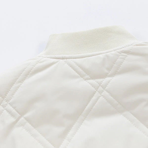 Nolan Men’s Bomber Jacket – Quilted Fleece-Lined Lightweight Winter Jacket