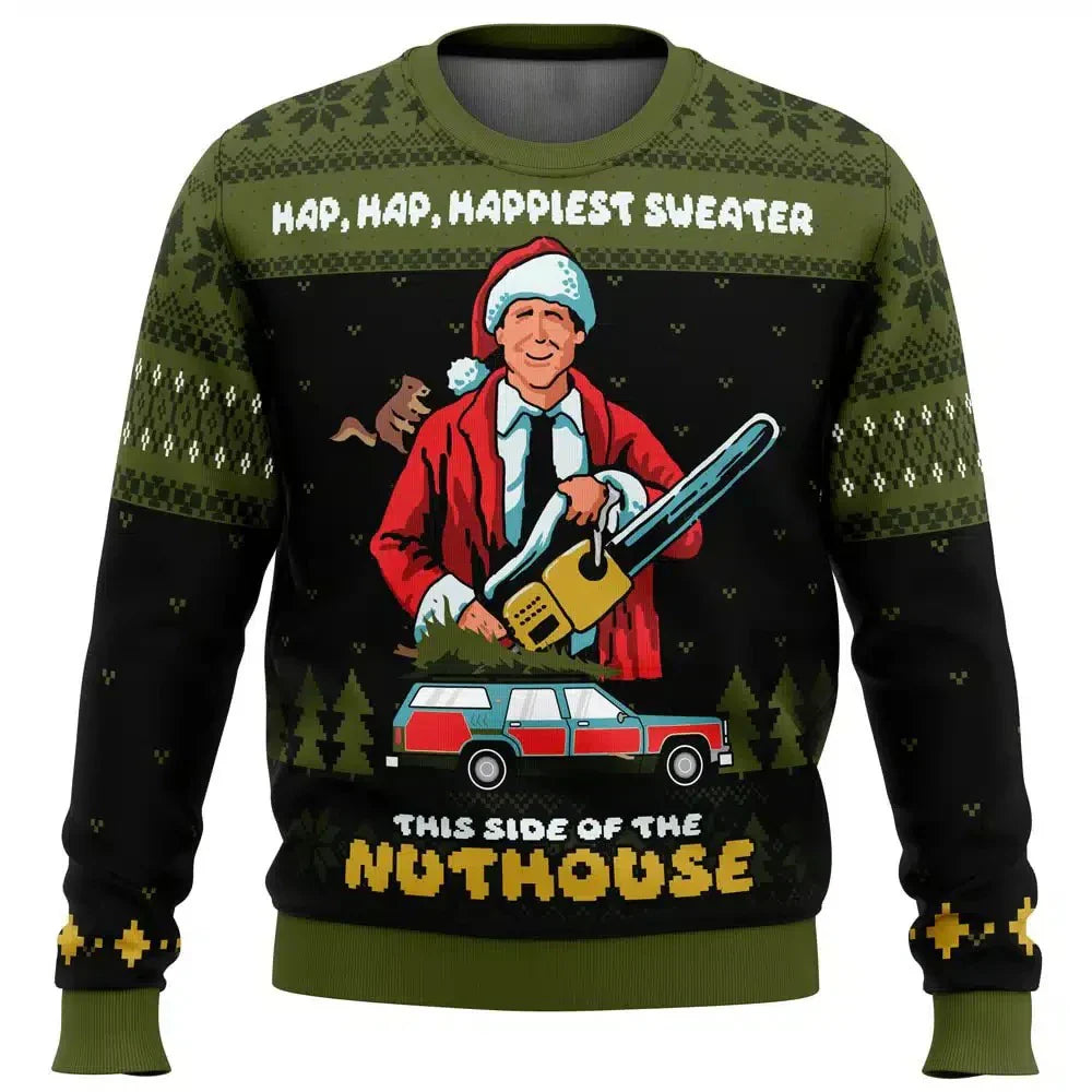 Arthur | Men’s Funny Ski Theme Christmas Sweater