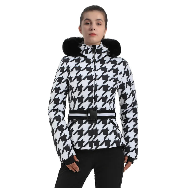 Rania | Women’s Patterned Winter Ski Jacket