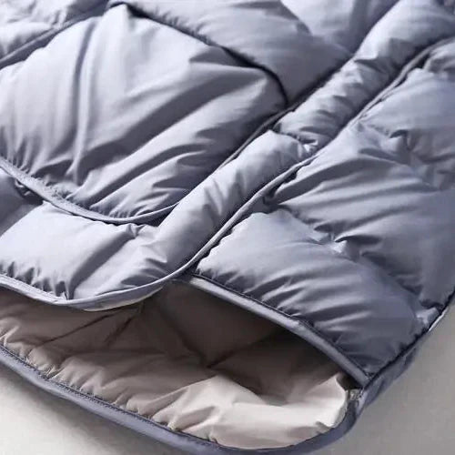 Svetlana Women’s Duck Down Jacket – Ultralight Warmth with Adjustable Hood