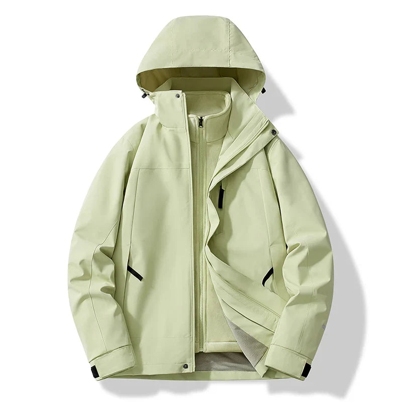 Guillaume | Men’s Functional Zip Front Hooded Jacket