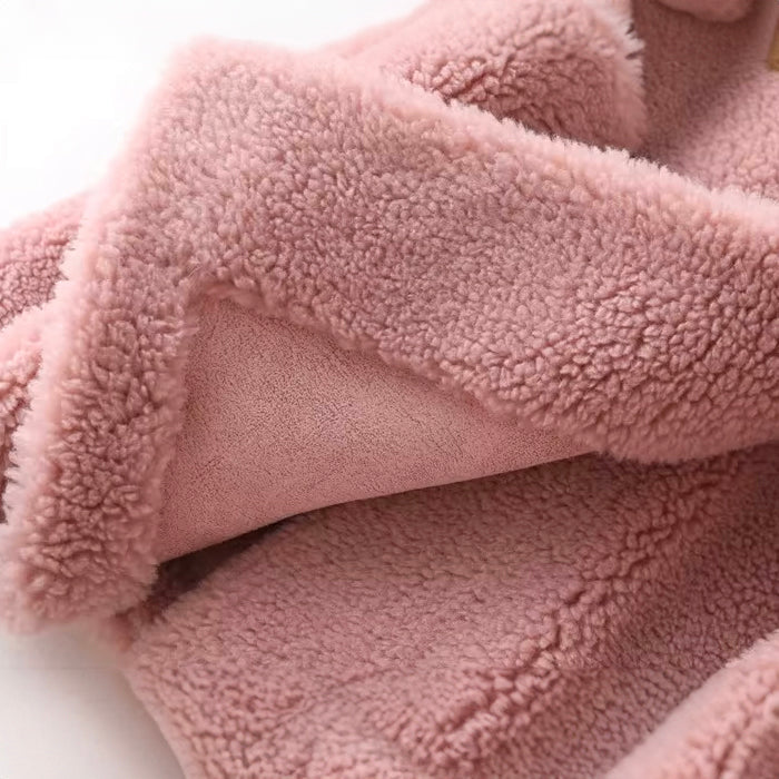 Lotte Forte Women’s Oversized Shearling Coat – Luxe Warmth with Statement Lapels