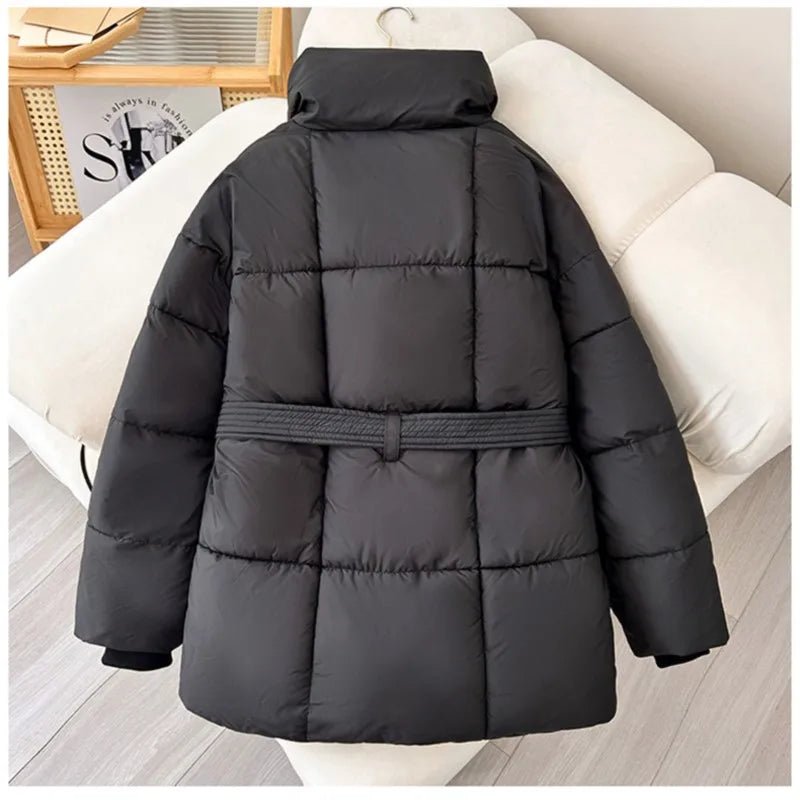 Daria | Winter Belted Puffer Coat For Women