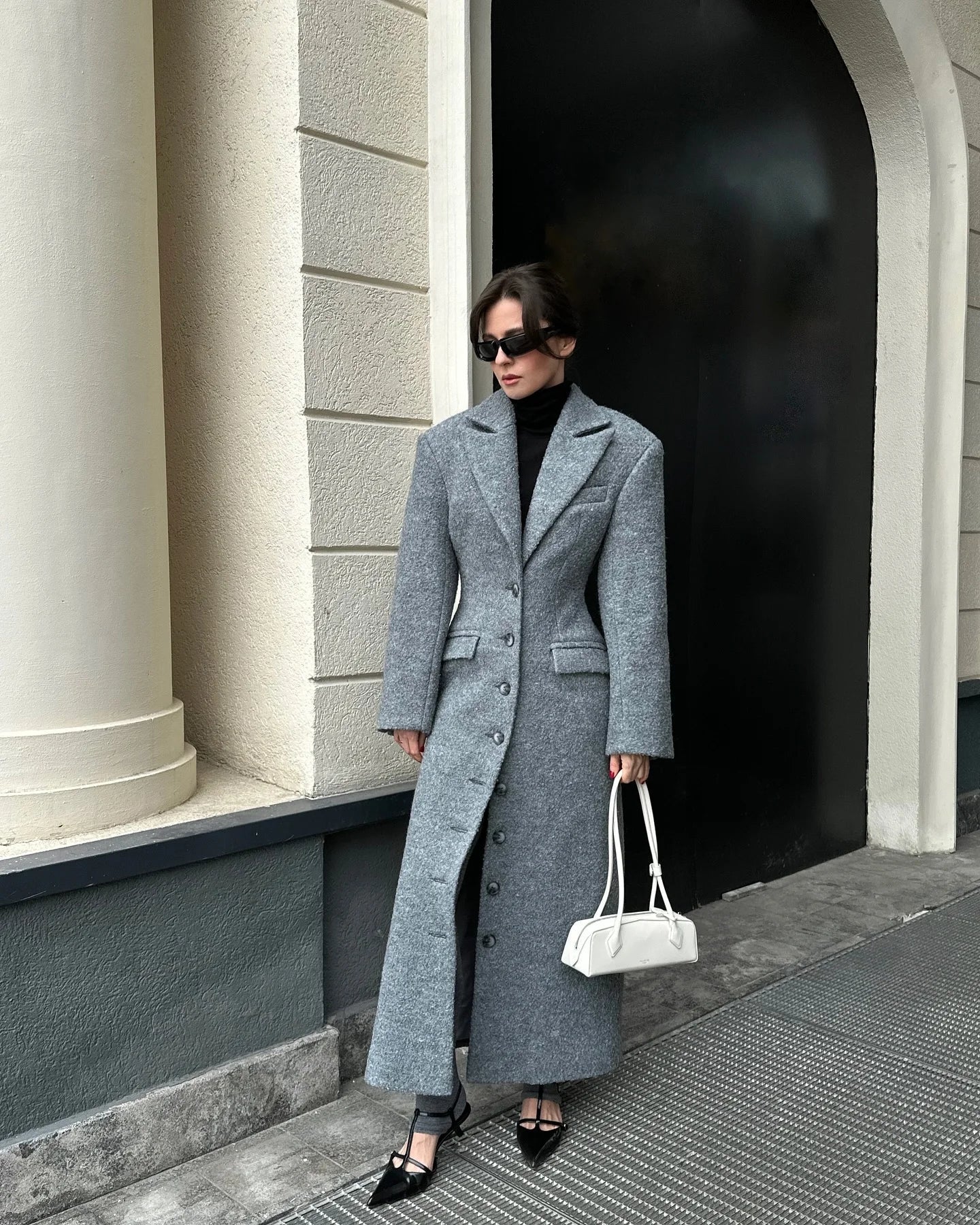 Nicolò | Winter Long Button Wool Coat