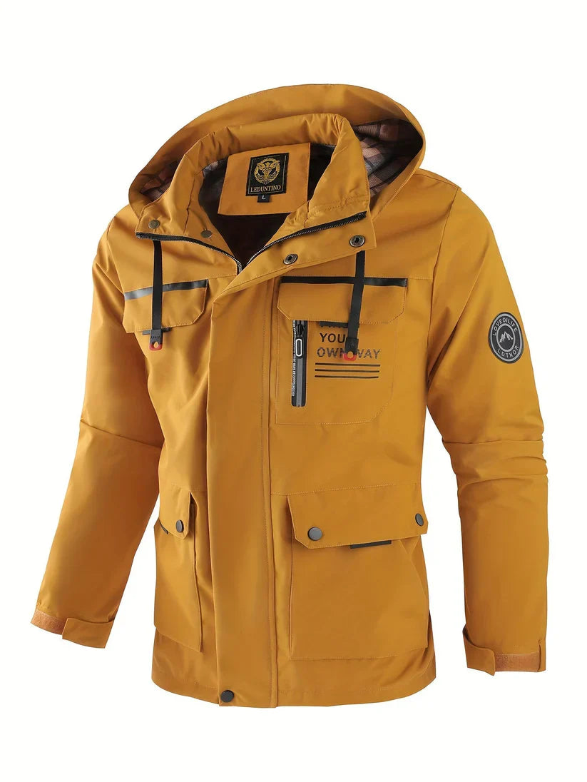 Gavin | Men’s Waterproof Winter Jacket with Hood
